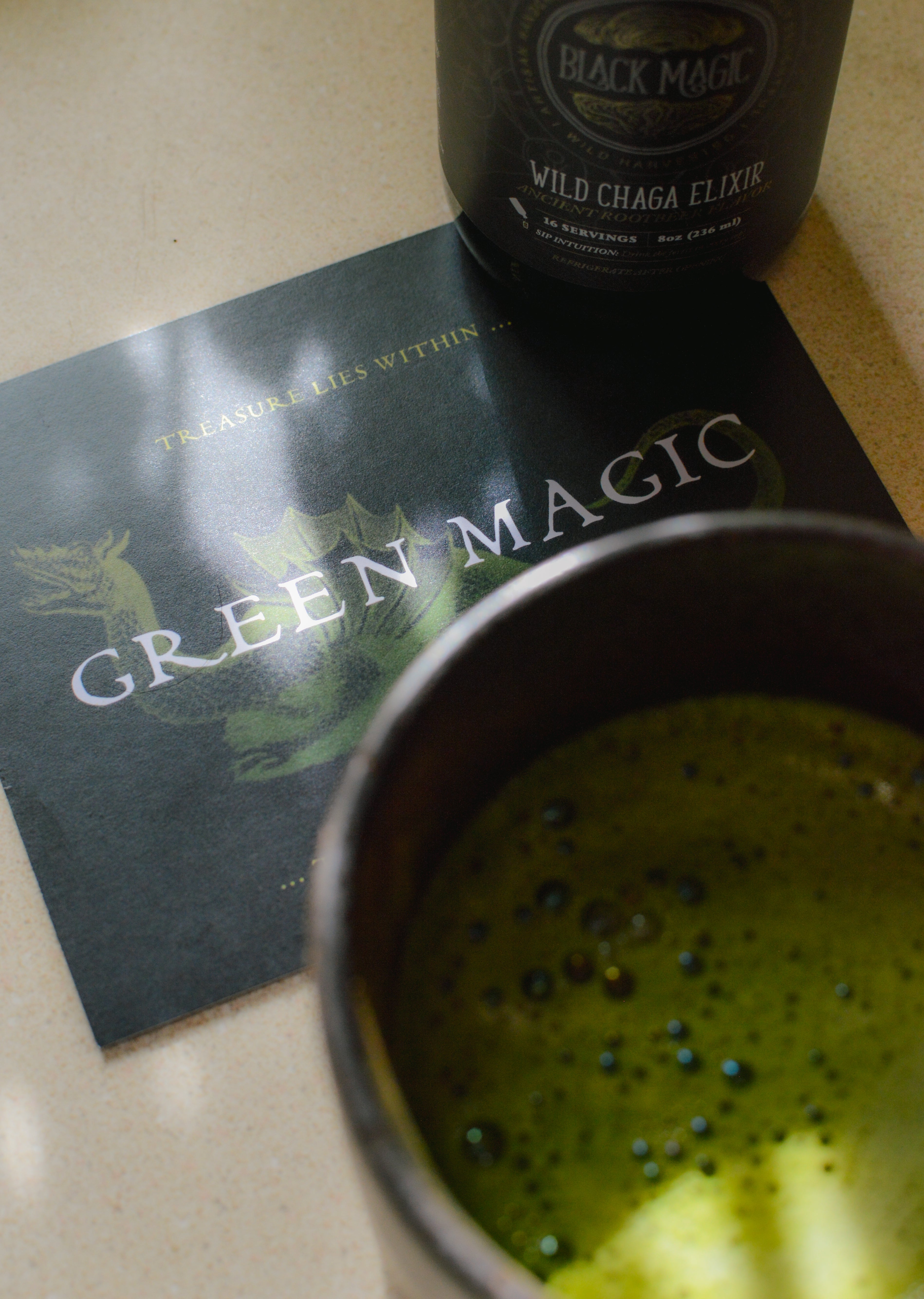 Wild Harvested Chaga Mushroom Rootbeer Elixir