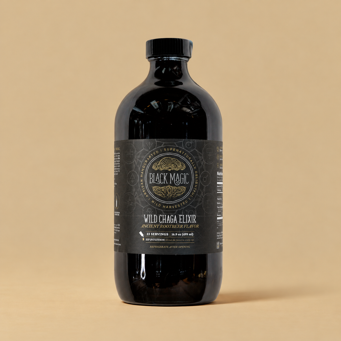Wild Harvested Chaga Mushroom Rootbeer Elixir