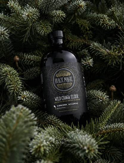 Wild Harvested Chaga Mushroom Rootbeer Elixir