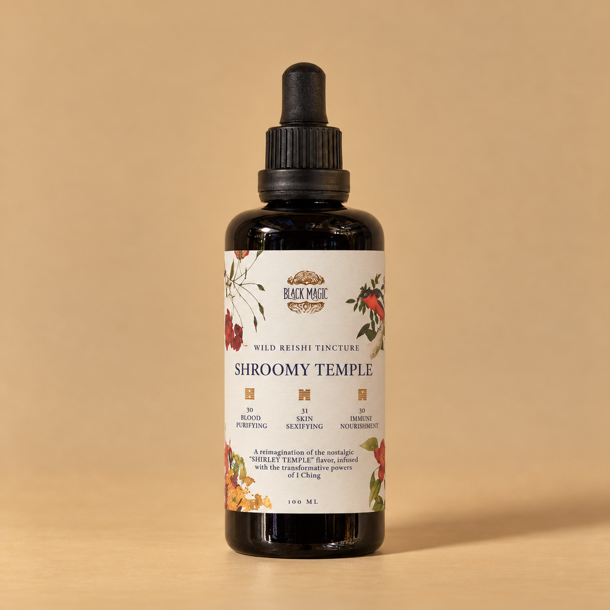 The Shroomy Temple | Wild Reishi Mushroom Tincture