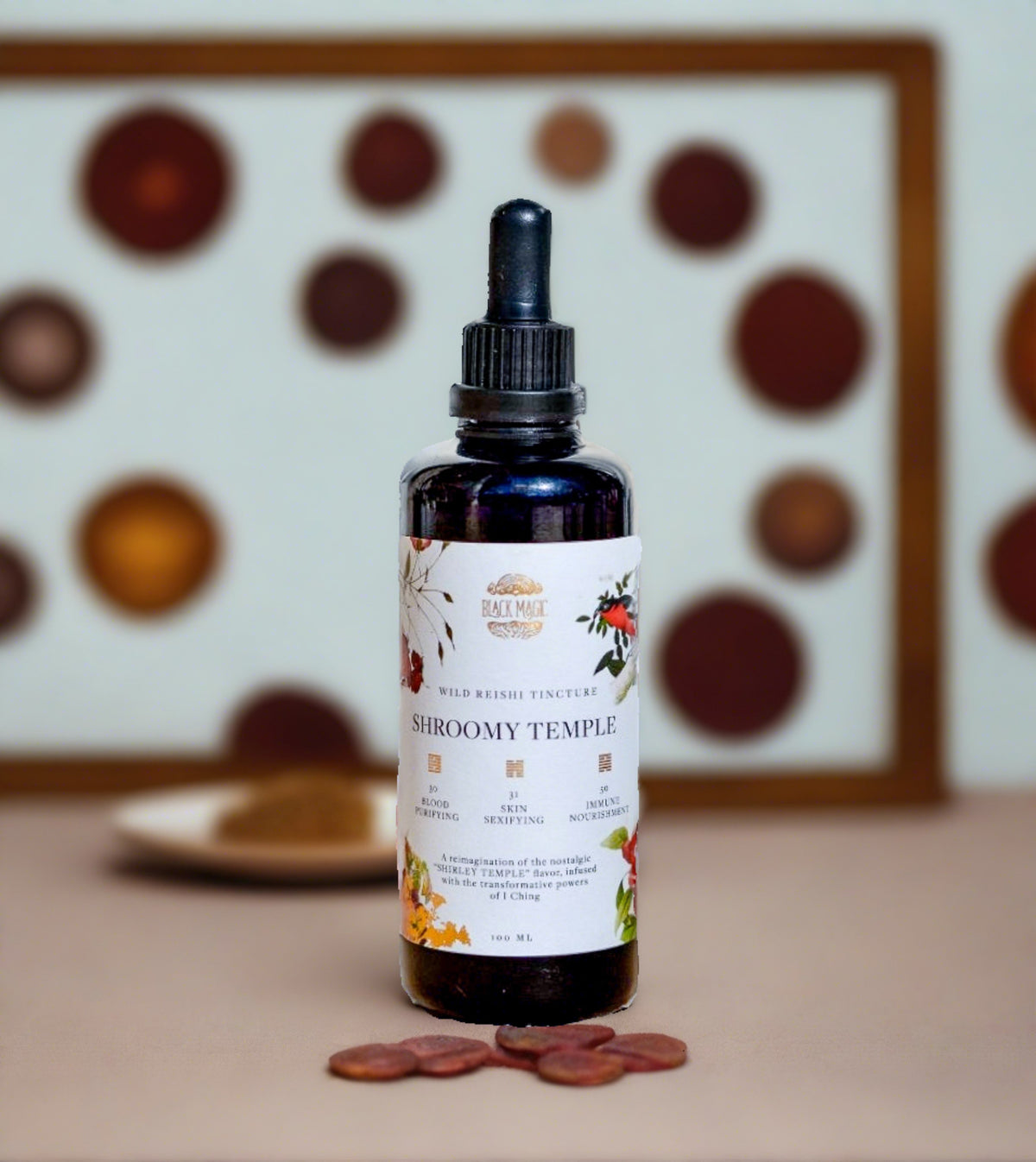 The Shroomy Temple | Wild Reishi Mushroom Tincture