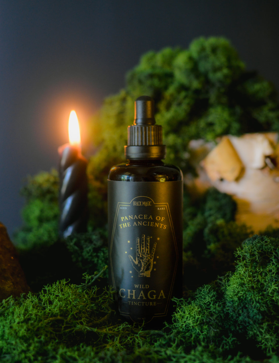 Panacea of the Ancients: Wild Chaga Tincture (Private Reserve)