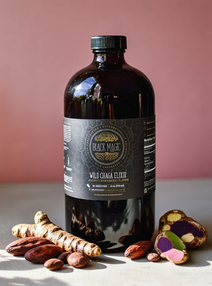 Wild Harvested Chaga Mushroom Rootbeer Elixir