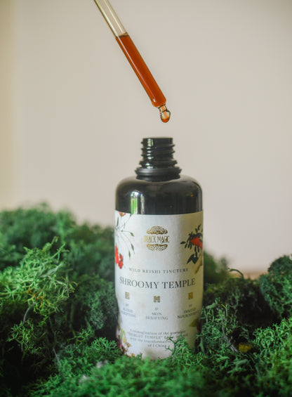 The Shroomy Temple | Wild Reishi Mushroom Tincture