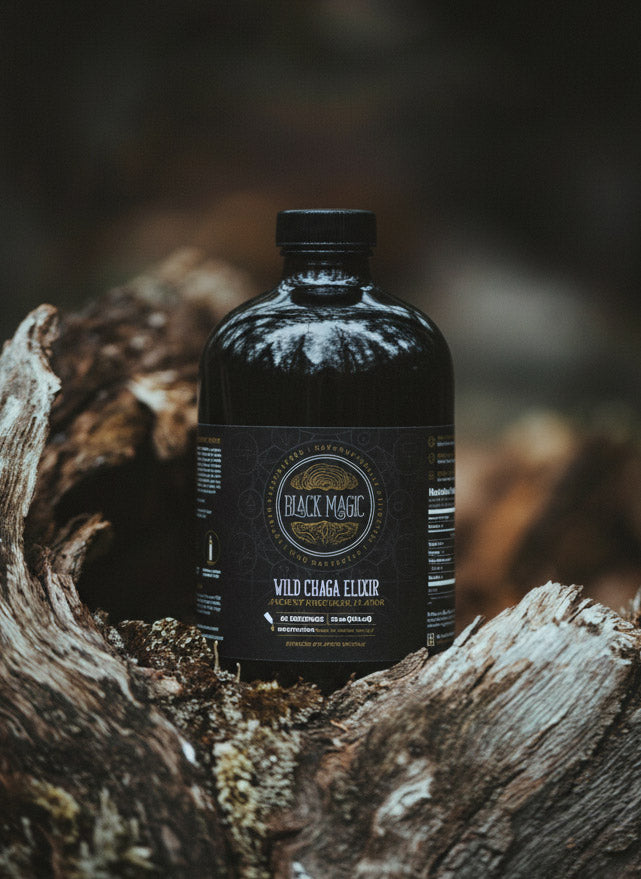 Wild Harvested Chaga Mushroom Rootbeer Elixir